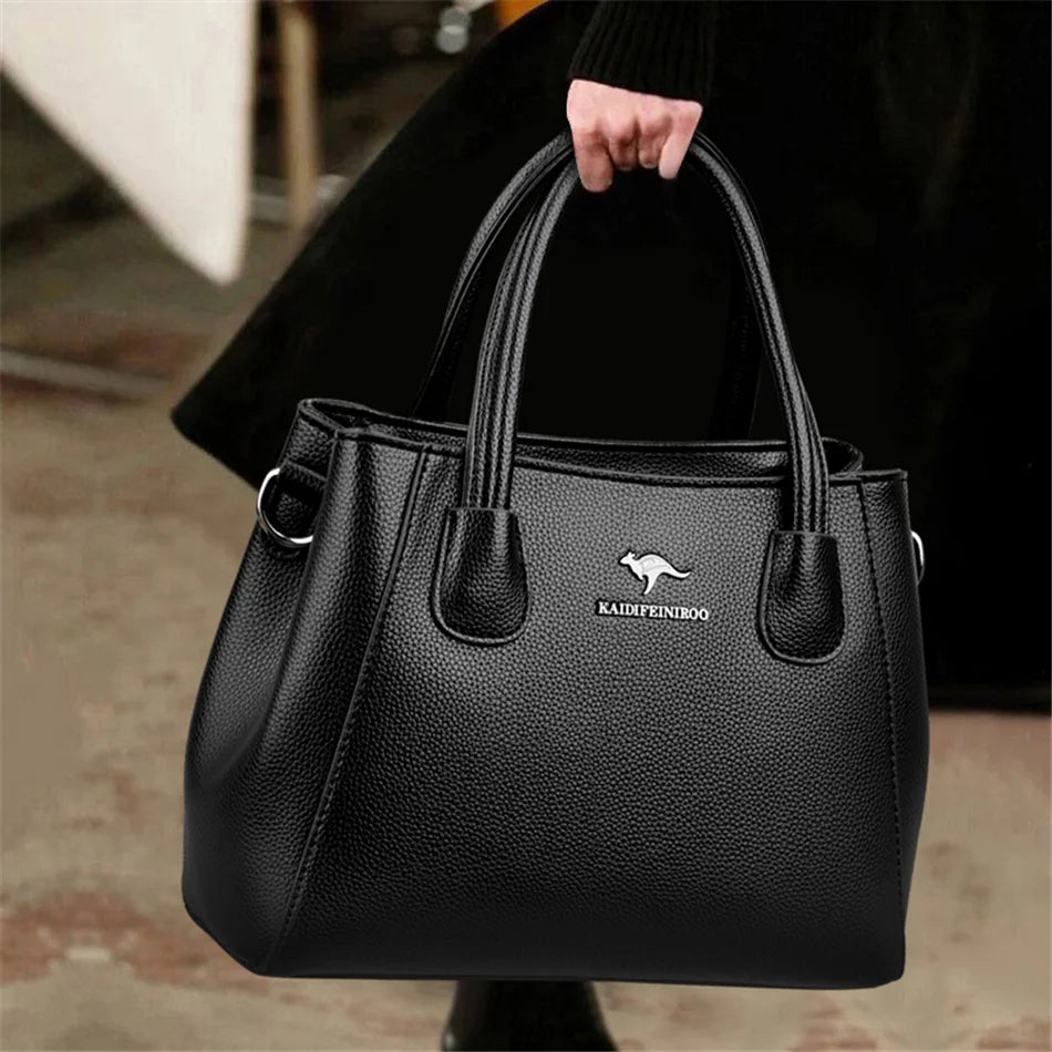 Bolsa de Couro Feminina - Brune