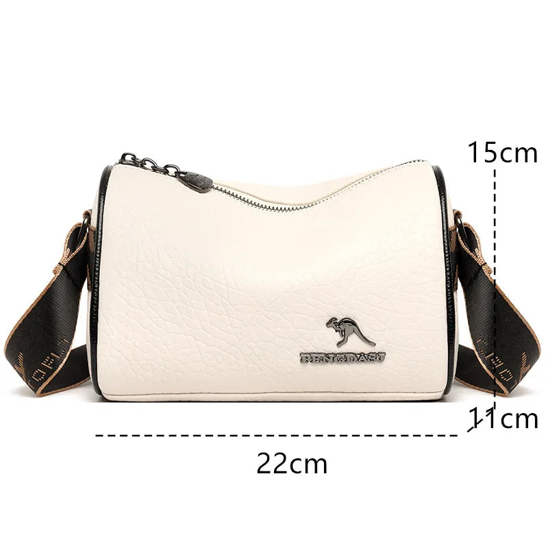 Bolsa de Couro Feminina - Mensageiro