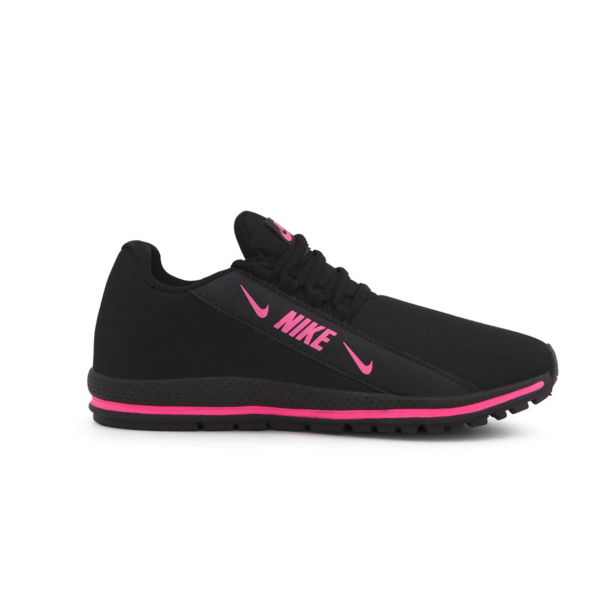 TÊNIS NIKE FLEX EVOLUTION PRETO ROSA