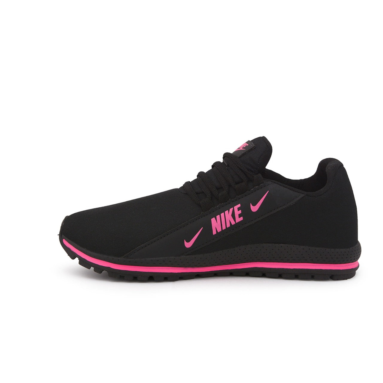 TÊNIS NIKE FLEX EVOLUTION PRETO ROSA