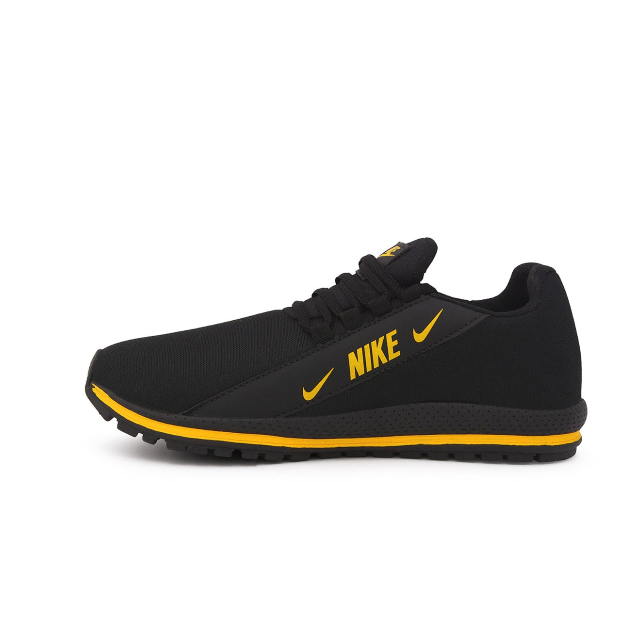 TÊNIS NIKE FLEX EVOLUTION PRETO AMARELO