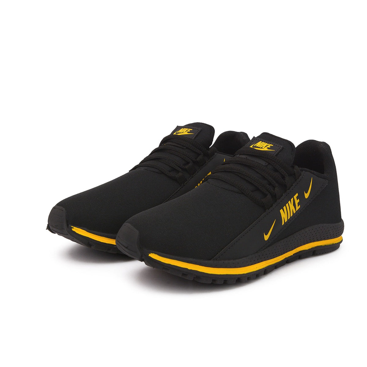 TÊNIS NIKE FLEX EVOLUTION PRETO AMARELO